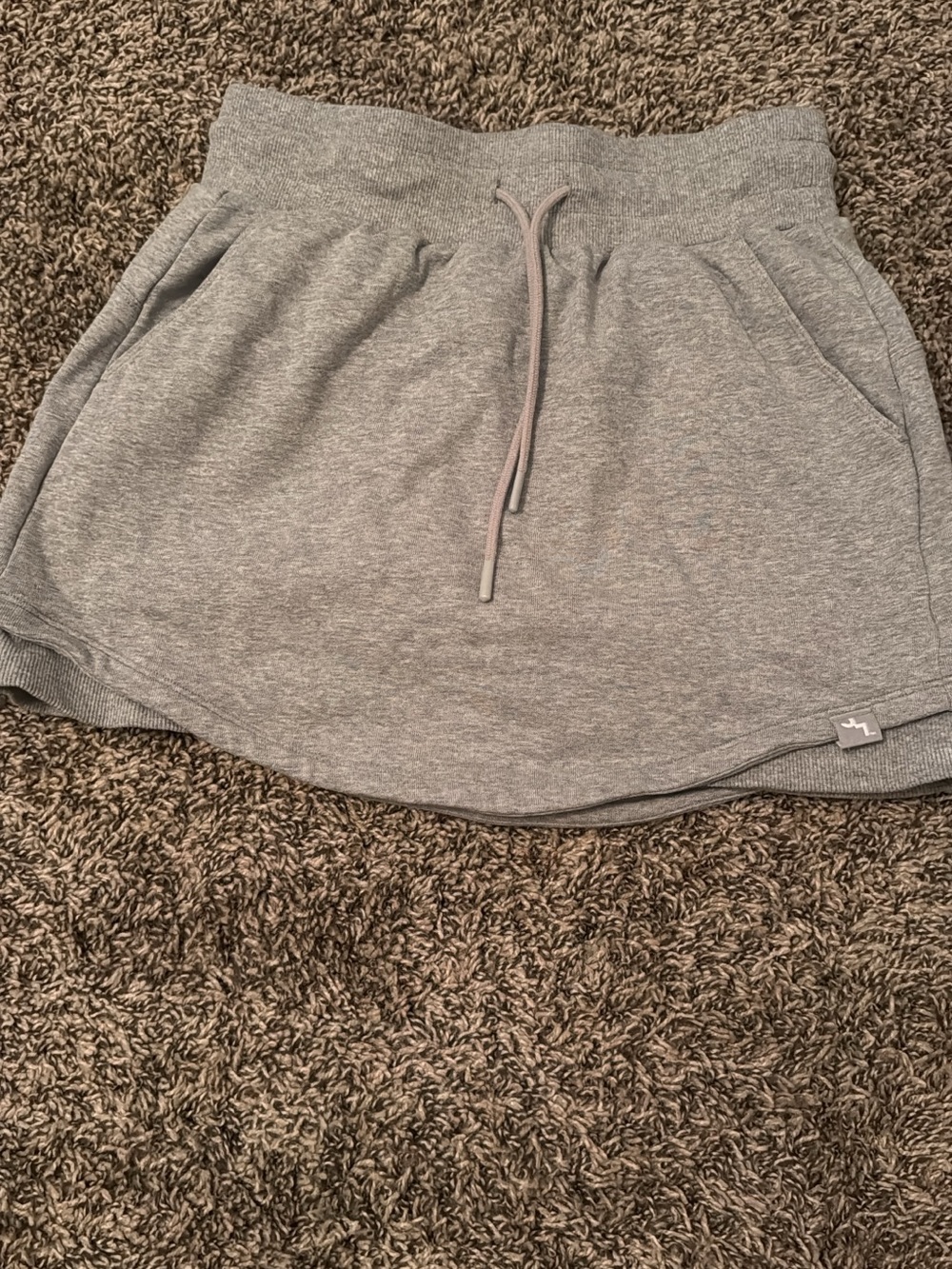 JoyLab Heather Gray Athletic Skort